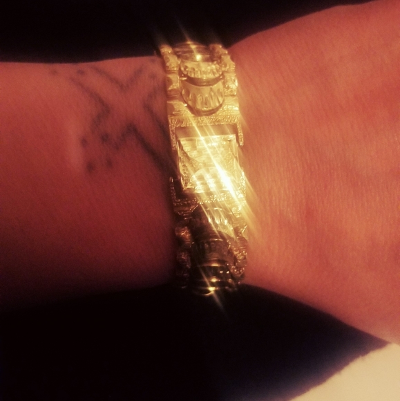 Solid 14K Beautiful Vintage antique Watchband♡ - Picture 9 of 15